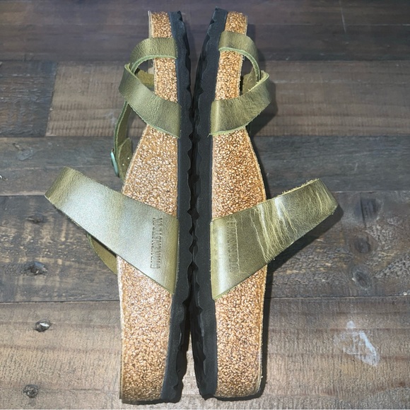 NEW IN BOX Birkenstock Mayari- size 38-women 7/8 olive army green-normal width - Picture 8 of 16